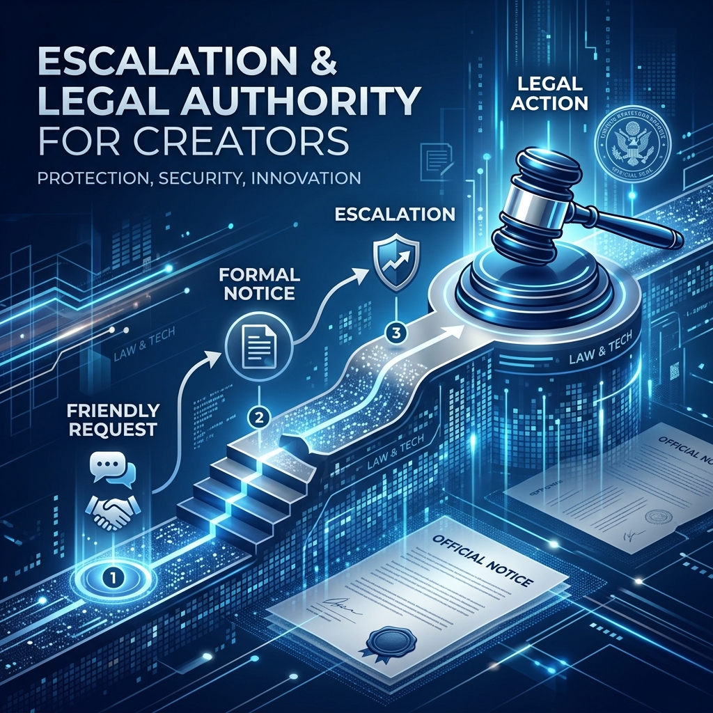 Legal escalation for removing leaked OnlyFans content when DMCA is ignored